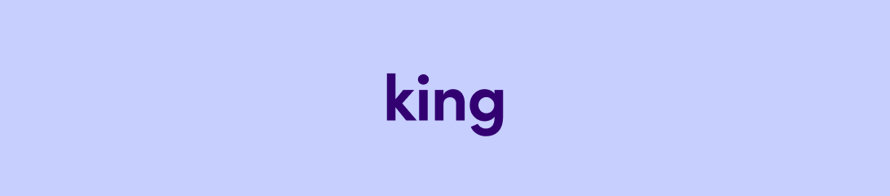 king