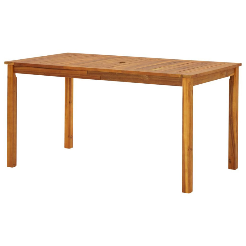 Lievin Wooden Coffee Table, Natural, 29.1" H x 55.1" L x 31.5" W