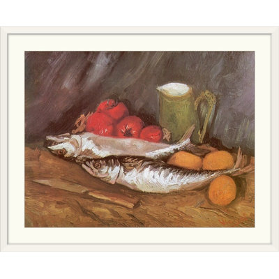 " Still Life With Mackerel " by Vincent Van Gogh
