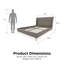 Her Majesty Upholstered Platform Bed-817216189-817216190