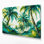 Toile hawaïenne vert palmier dattier