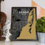 « miami city map », reproduction d’impression sur affiche luxe-31736953