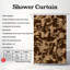 Rideau de douche Cocoa Base - Premium-899490498