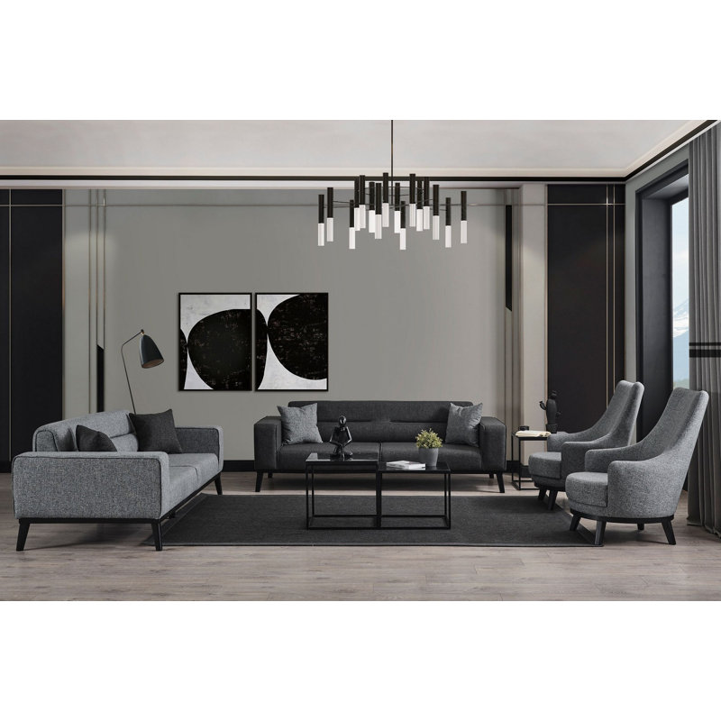 Canapé-lit 3 places, Gris clair
