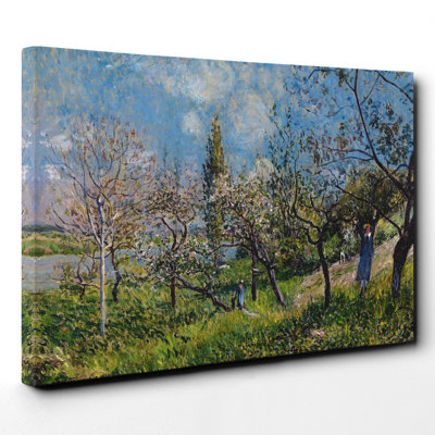 Alfred Sisley - Wrapped Canvas Painting
