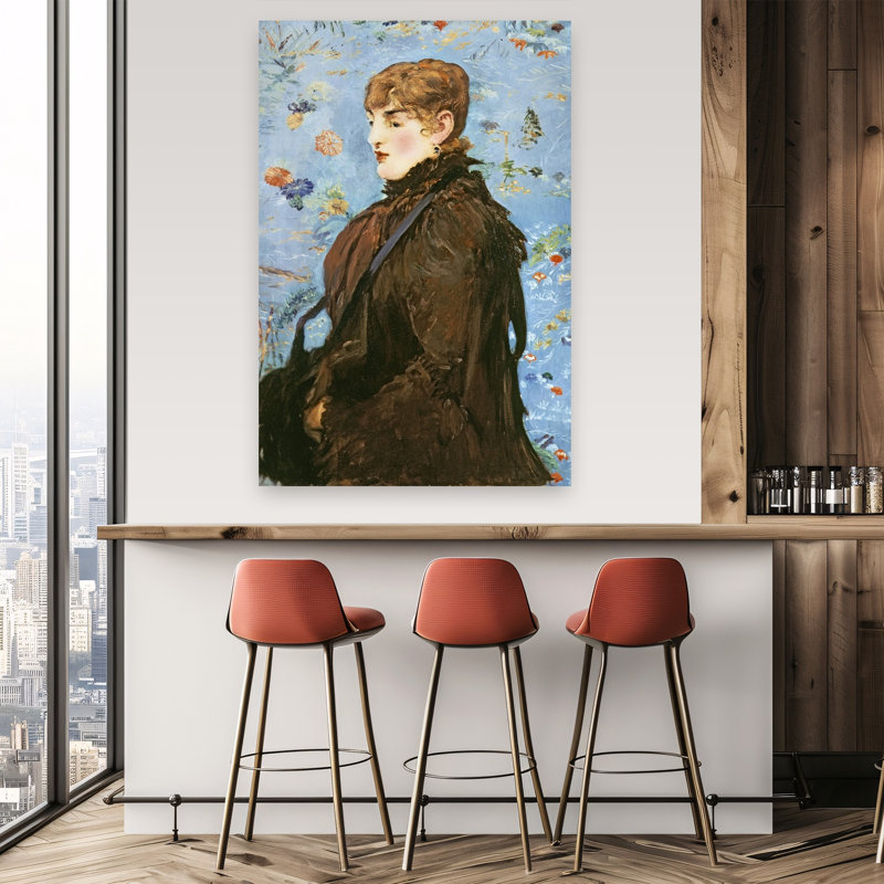 Autumn , 1882 Impressionist Abstract Contemporary Portrait Wall Art Print, 152.4cm H x 101.6cm W