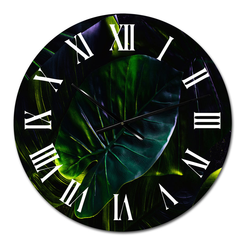 Horloge murale tropicale, Petit