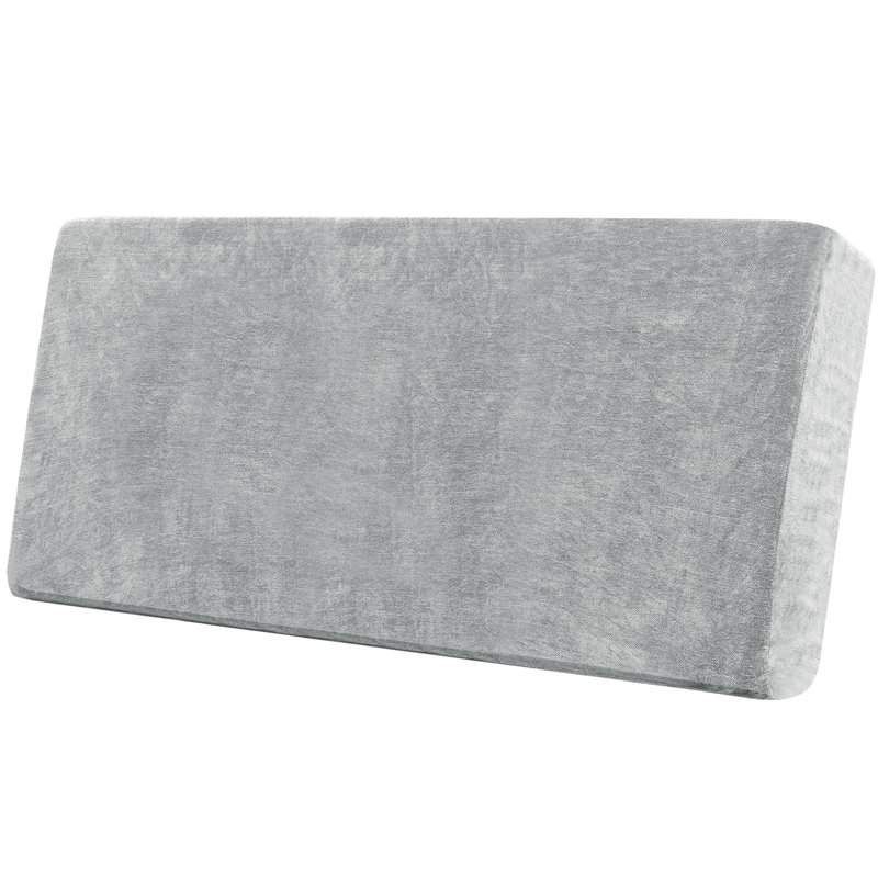 Housse de canapé extensible antidérapante en chenille pour canapé à 3 places avec fond élastique pour le salon Lavable à la machine