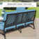 5-Person Sofa Seating Group With Rocking Lounge Chairs & Fire Pit Table