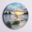 Magnifique horloge murale moderne Porthcothan Bay-34140663