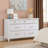 Humzah Solid Wood 56 " W 7 - Drawer Dresser