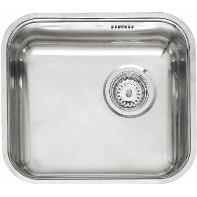 44.5cm x 39.3cm Inset Kitchen Sink