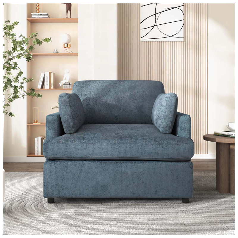 Fauteuil d'appoint surdimensionné