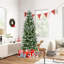 Arbre de Noël artificiel pré-éclairé avec 820 pointes givrées et 350 lumières DEL-342637365