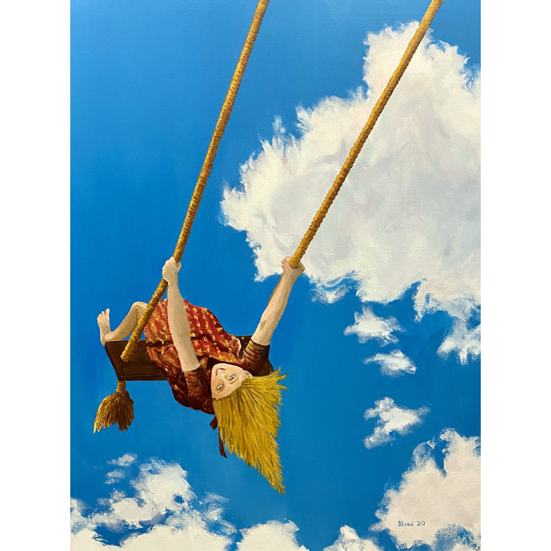 Higher Print by Tom Blood, 32" H x 24" W