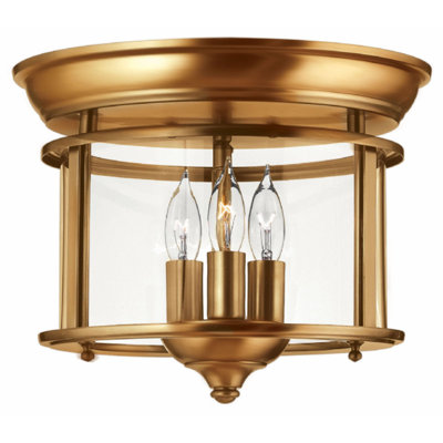 Plafonnier encastré 3 lumières 11,5 po