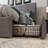 Silvester Modern Upholstered Platform Storage Bed with Wooden Slats, no box spring needed-1316038117-1316038121