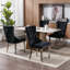 Chaise en velours moelleux avec garniture cloutée-252514360-252514367
