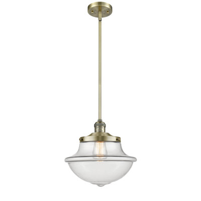 Luminaire suspendu simple à 1 lumière Grourke