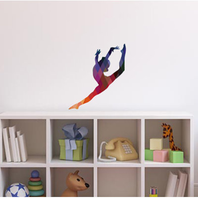 Adhésif décoratif gymnastique gymnastique