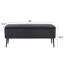 Banc de rangement rembourré en velours Darious-1994507904