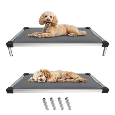 Archie & Oscar™ Padded Dog Bed for Crate, Chew-Proof Elevated Cot for Indoor/Outdoor/Camping Use, Durable & Washable Pet Bed