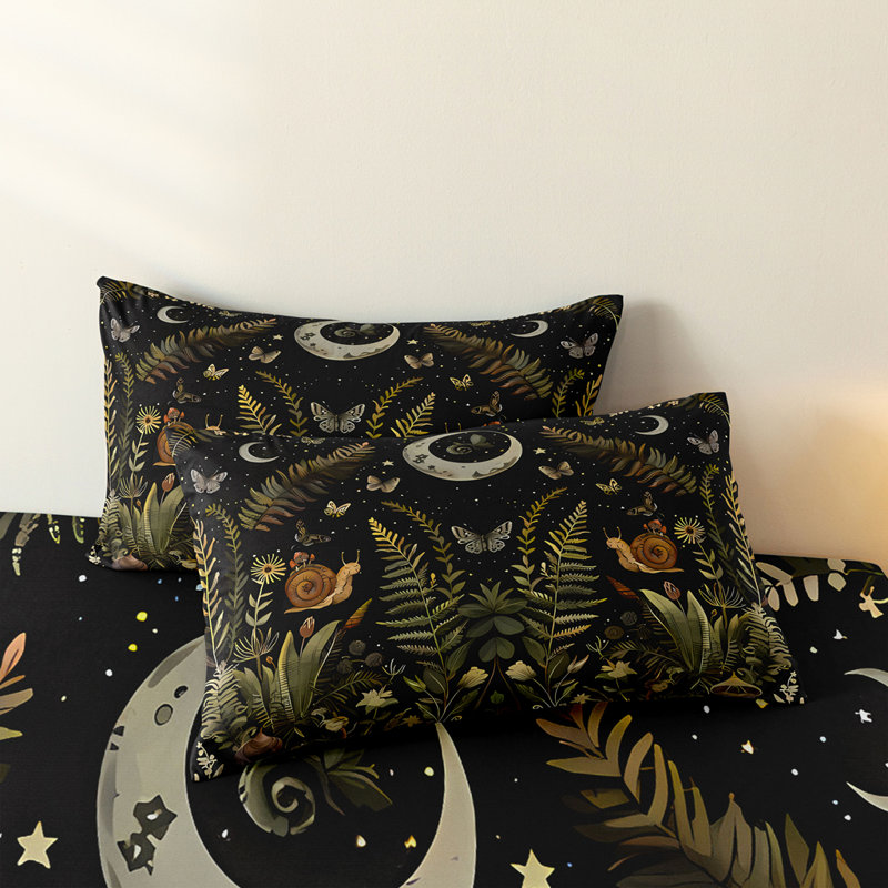 Ensemble de draps-housse en microfibre Orylavena, Grand lit