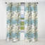 Bambou tranquillité motif tropical I - Rideau floral - Rideau occultant floral - 1 panneau-107545743