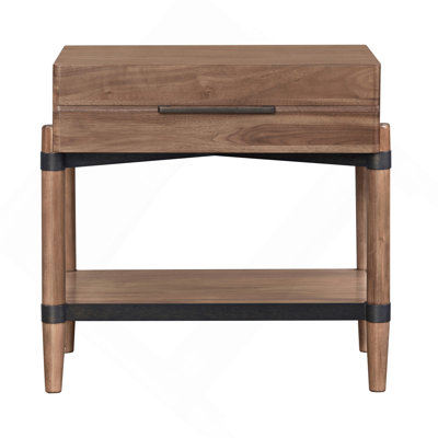 Table de chevet à un tiroir Tranquitt 26 po, assemblage minimal
