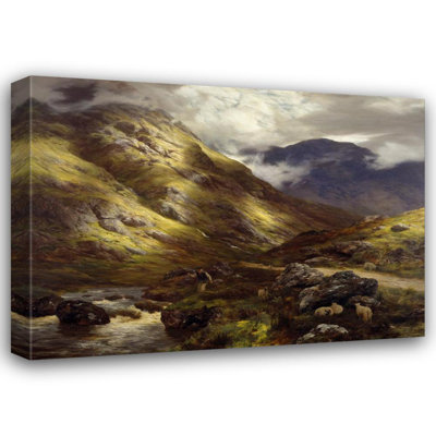 "Wandering Shadows" by  Peter Graham - Gallery Wrap Canvas Wall Art