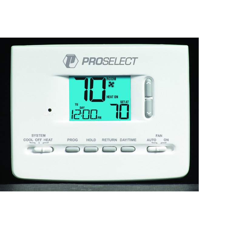 ProSelect Smart Programmable Thermostat | Wayfair