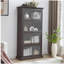 Vitrine à quatre niveaux à 4 niveaux avec porte en verre