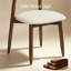 Chaise d'appoint rembourrée en bois massif (ensemble de 2)-132119806