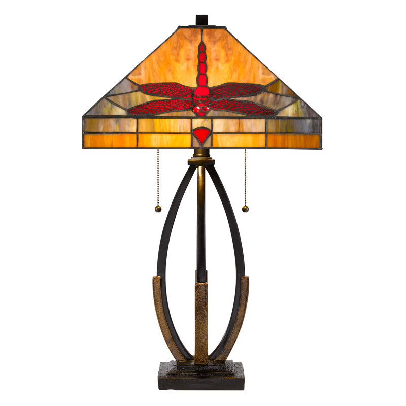 Lampe de table 23,75 "brune