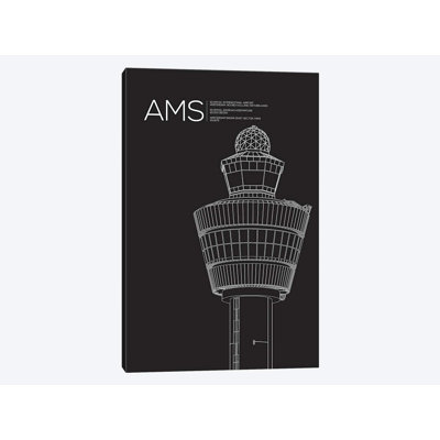 " AMS Tower, Schiphol International Airport " by 08 Left