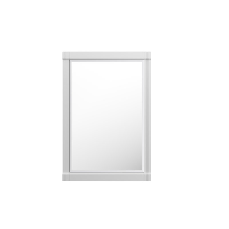 Bellshire Mirror, 38" x 26", Bright White
