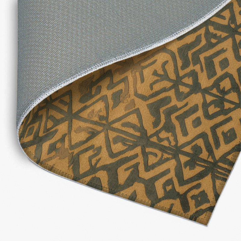 Tapis brun intérieur et extérieur Trellis, Rectangulaire 2 pi x 3 pi