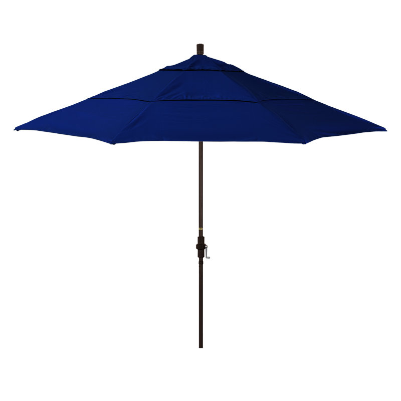 Broadmeade 132'' Market Sunbrella® Umbrella, Canvas Trueblue Sunbrella® Canvas