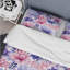 Ensemble de housse de couette à motif floral violet-33252294