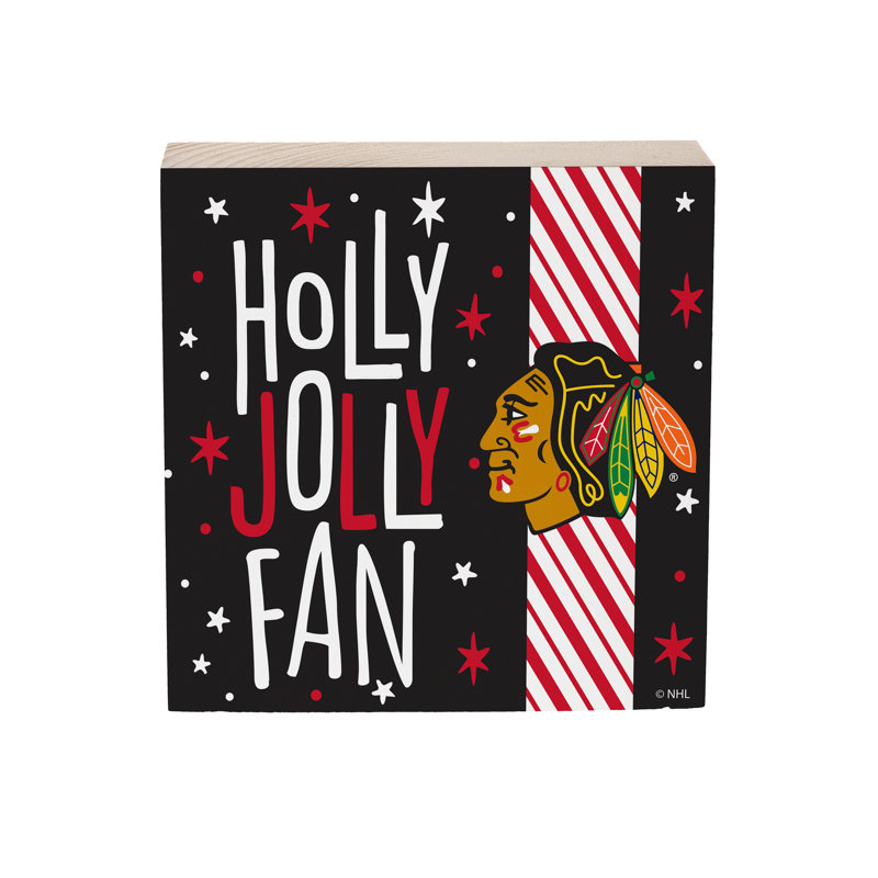Enseigne murale 6 po Chicago Blackhawks Chicago