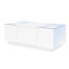 LED Coffee Table With Open Storage And 2 Drawers-713317537