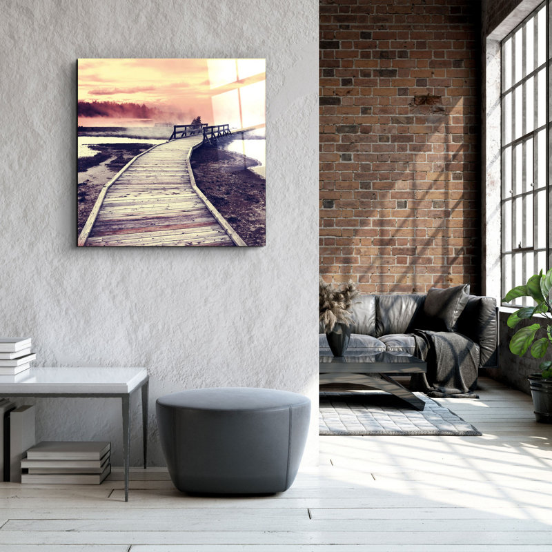 Superbe peinture décorative en verre trempé de 19,7 po x 19,7 po | 100% verre trempé, épaisseur: 0,16 pouce | Impression UV pour des couleurs éclatantes | Parfait pour la décoration intérieure, le salon ou le bureau