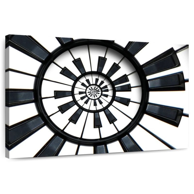 Abarca Spiral Piano Keys, H 26 po x l 39 po