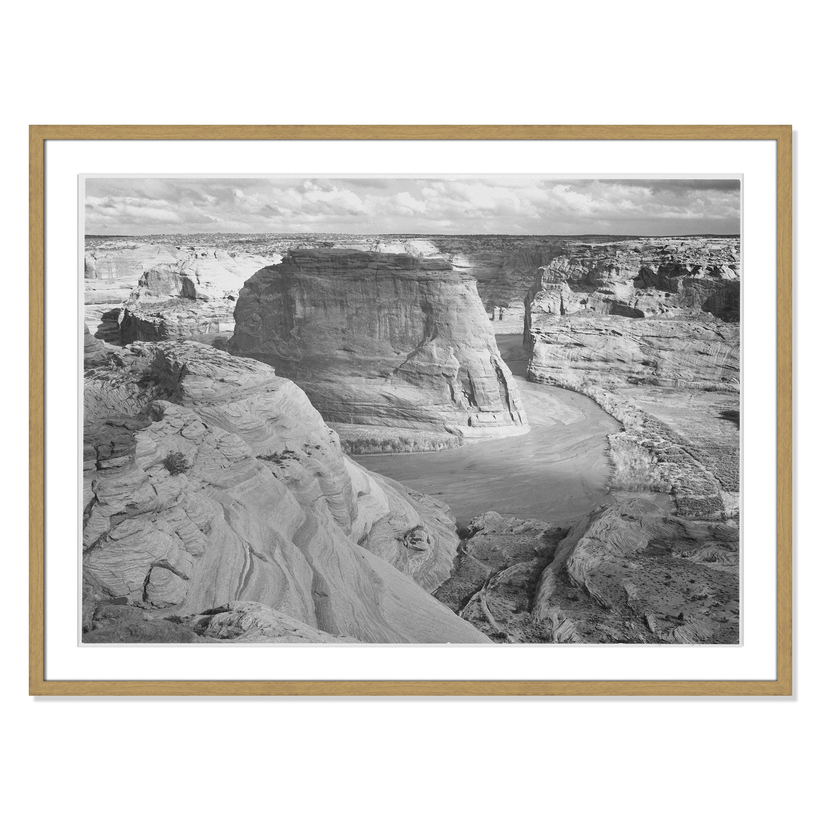 Canyon De Chelly Arizona 2 by Adams, 25.5" H x 35.5" W x 0.75" D, Natural