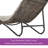 Nikahat Outdoor Rust-Resistant Metal Chaise Lounge , Cushion Included