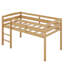 Lit mezzanine simple Haralampie, pour enfants-2030225296