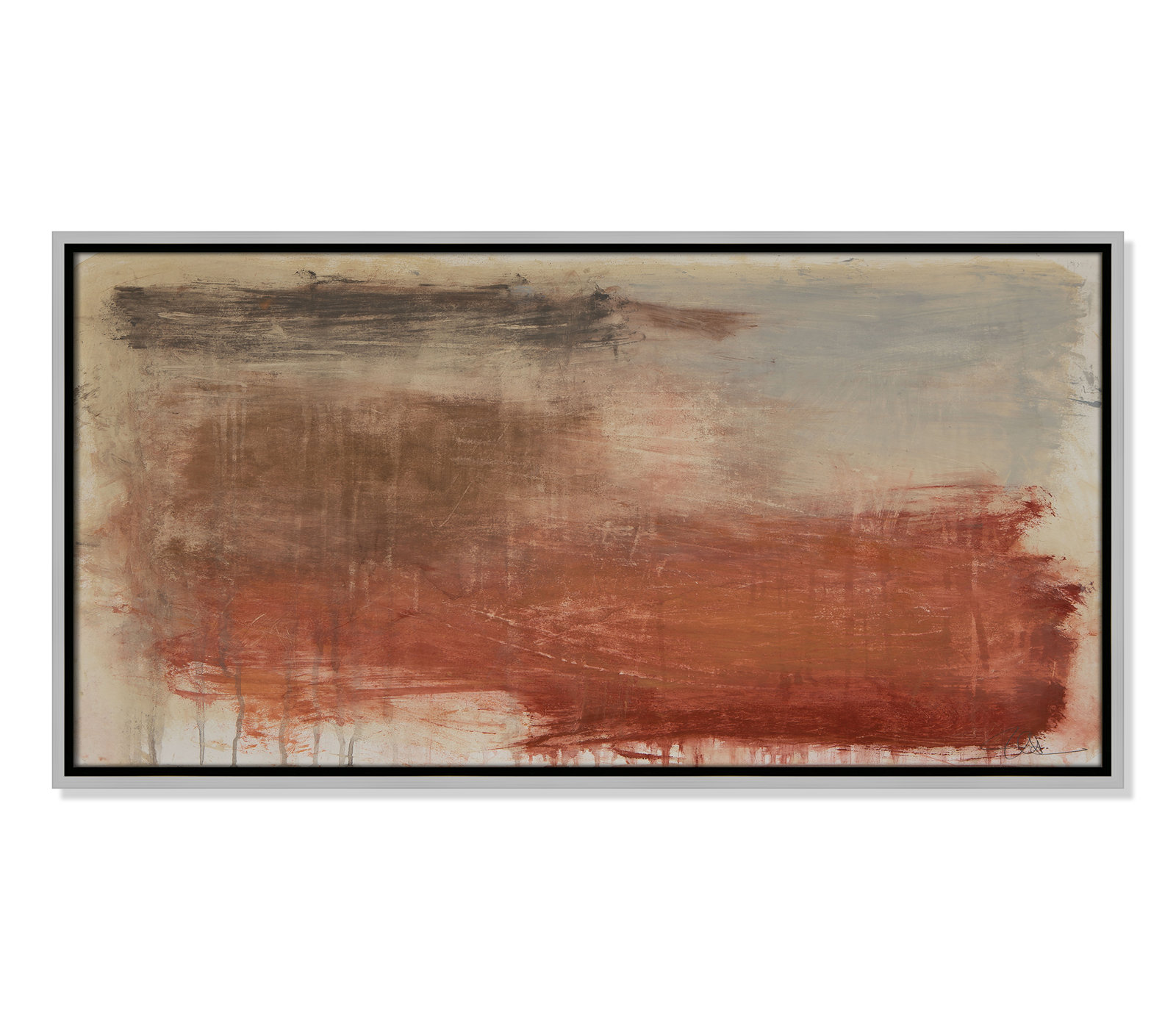 Colin "Autumn Over The Riviera" Print, 16.5" H x 31.5" W, Silver