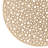 Vinyl Geometric Round Placemat-1746298374