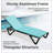 Outdoor Lounge Chair, Aluminum Plastic Patio Chaise Lounge with Side Table & 5 Position Adjustable Backrest & Wheels, All Weather Reclining Chair for Outside Beach Poolside Lawn-2024171133
