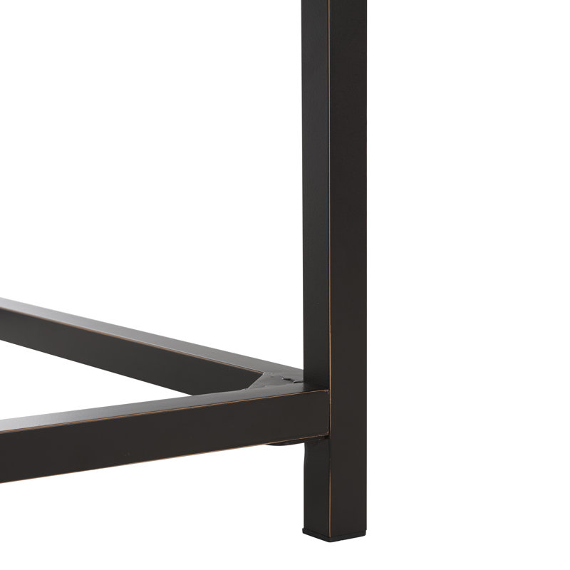 Table basse 4 pieds Auton, Gris cendre
